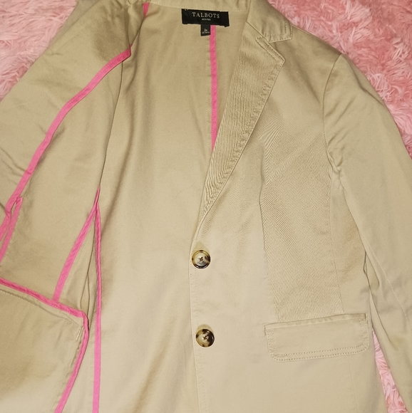 TALBOT Stratch Twill Jacket size, 2P, beige - Picture 5 of 8